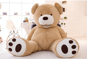 Teddybär mit süßen Tatzen 2 Meter