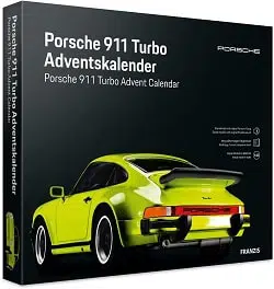Modellbaukalender mit Porsche 911 Turbo