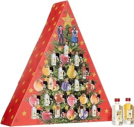 Weihnachtskalender mit Spirituosen 