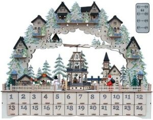 LED-Schwibbogen-Adventskalender zum Befüllen